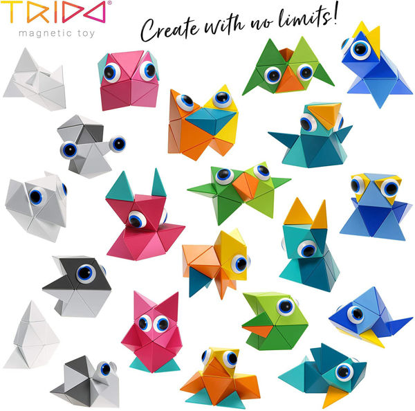 图片 Trido 3D磁铁拼图玩具