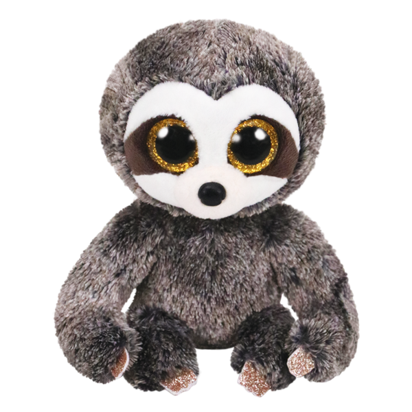 Dangler - 2 Tone Grey Sloth 15cm