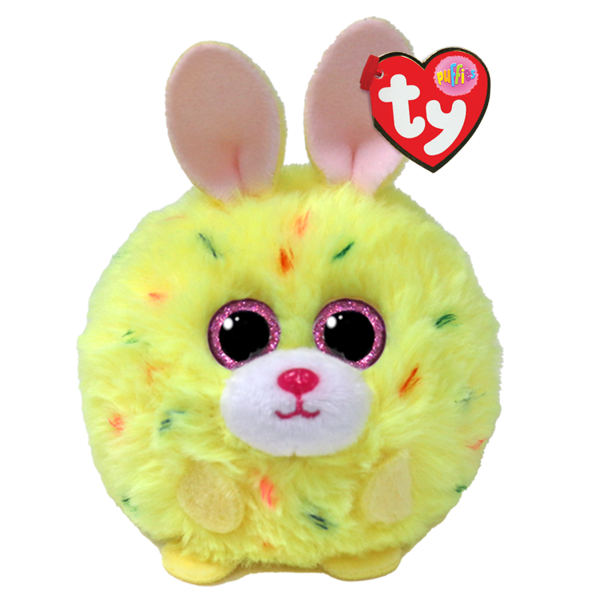 TY puffies Lemon - Yellow Bunny