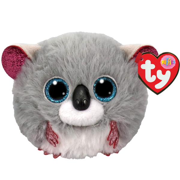 TY Puffies Katy - Grey Koala